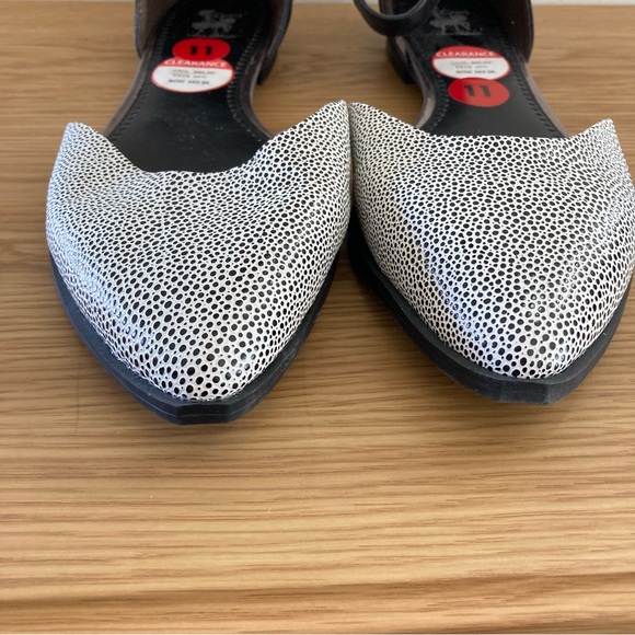 Sam Edelman Size 11 Black & White Slingback Flats - NWT - Picture 4 of 7